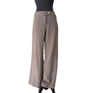 Alfani Women's Taupe Wide-Leg Pants
